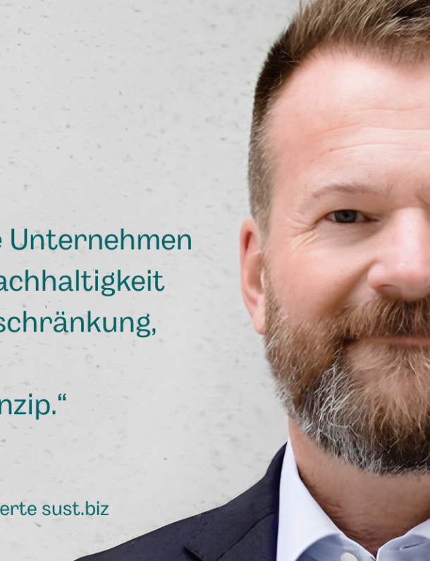 Experte für Nachhaltigkeit Michael D'Heur - Kontx Kommunikation Schweiz