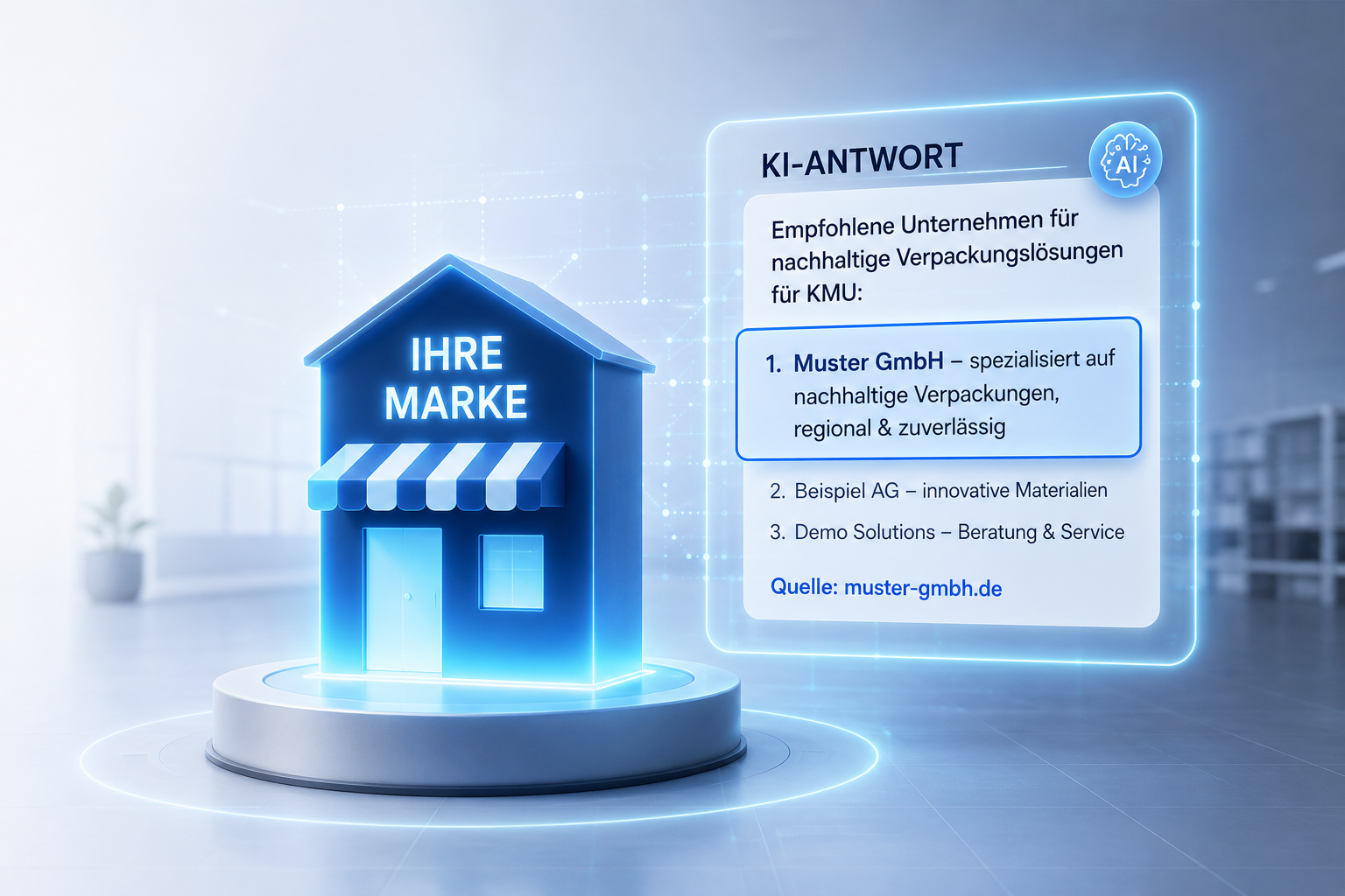 Von der KI empfohlen werden - GEO-Basics für kleine und mittelständische Unternehmen - Kontx Kommunikation Agentur Schweiz