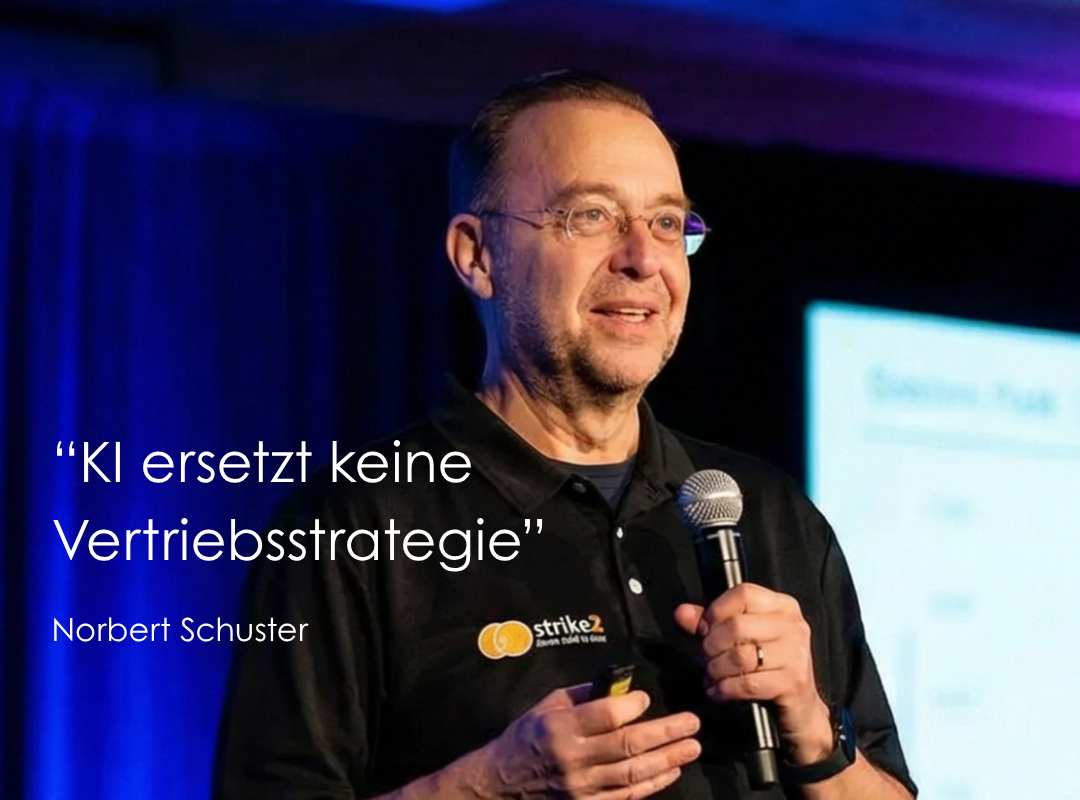 Vetrieb digitalisieren - KI im Vertrieb - Norbert Schuster Vertriebsexperte Kontx Kommunikation Agentur Zürich